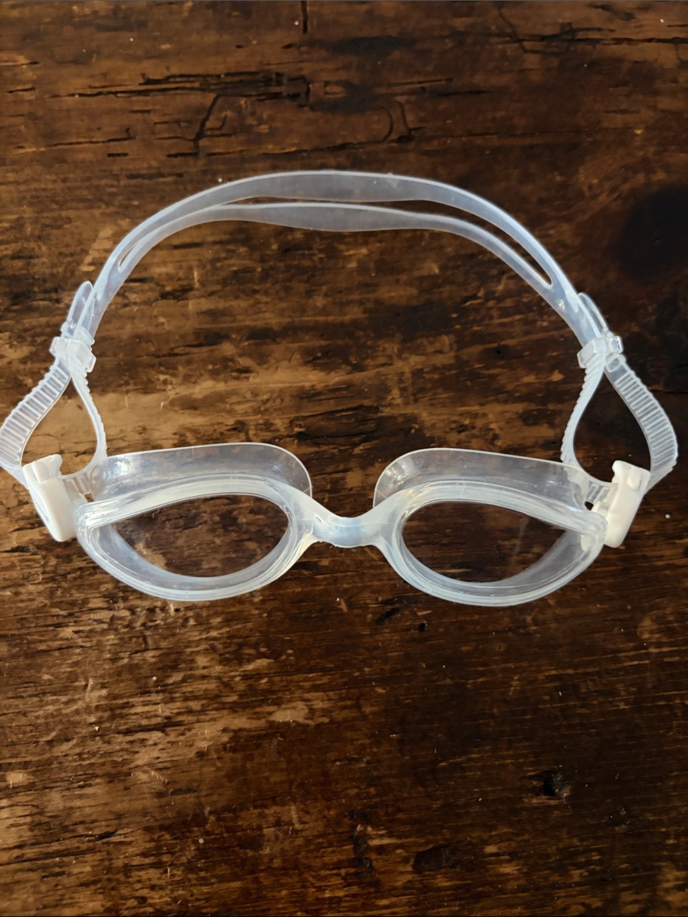 Transtar Clear Silicone Swim Goggles - Transparent, quick release